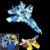 Fixed Wing Model Su27 RC Airplane With Microzone MC6C Transmitter<br /> with Receiver and Structure Parts For DIY RC Aircraft-in RC Airplanes <br />from Toys
