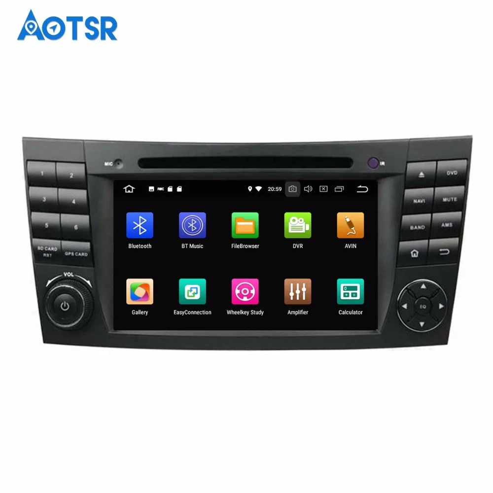 Flash Deal Android 7.1 8.0 Car GPS navi multimedia For Mercedes Benz GE Class W211 W463 W209 W219 no DVD player tape recorder audio wifi 4