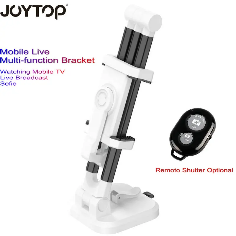 JOYTOP ленивый кронштейн селфи Палка с беспроводным Bluetooth затвором для живого