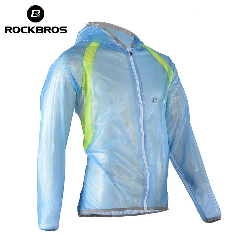 ROCKBROS Cycling Bicycle Raincoat Suit MTB Bike Climbing Fishing Rainproof Super Light Jersey Pants Outdoor Sport