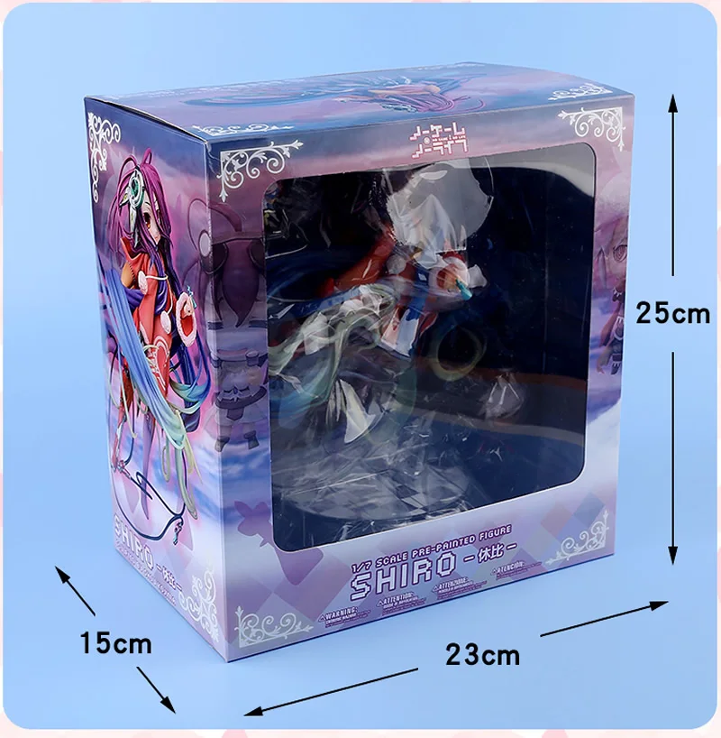 Аниме Нет игры нет жизни фигурка ноль 1/7 Весы Модель нет игры нет жизни куклы Украшение Коллекция фигурка детские игрушки подарки