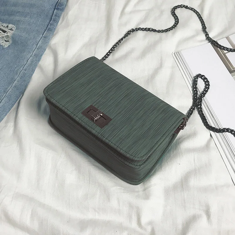 Women Vintage Casual PU Leather Chain Small Packages Female Shopping Bag Ladies Shoulder Chain Messenger Crossbody Bags Women Vintage Casual PU Leather Chain Small Packages Female Shopping Bag Ladies Shoulder Chain Messenger Crossbody Bags