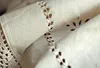 rustic cotton short kitchen curtain with crochet lace tassel 45x150cm decoration crochet curtain ► Photo 3/4