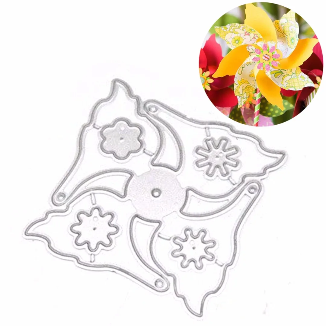 JX-LCLYL Round Flower Star Metal Lace Cutting Dies Stencils DIY Scrapbooking Album Card Craft