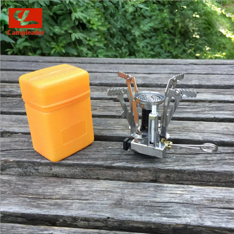 Nuevo 1-2 persona no-stick Picnic olla Pan Camping olla plegable al aire libre utensilios de cocina 6 en 1 sets de camping al aire libre con estufa CL009