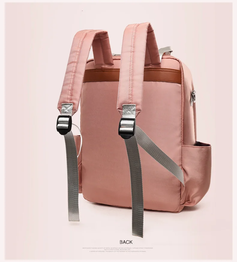 Модные рюкзак для мамы большой емкости Дорожная сумка для беременных Детская сумка для пеленки мульти-функциональная молния сумка для