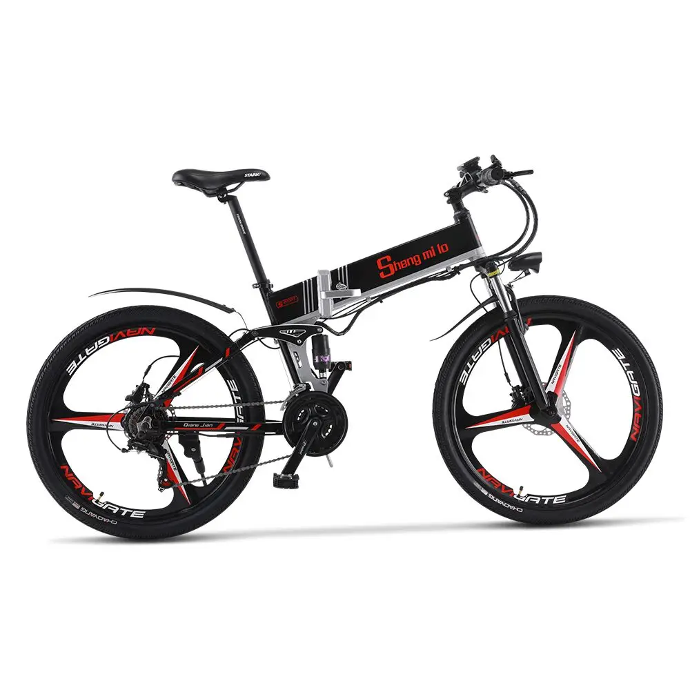 Электрический велосипед 26 дюймов складной Электрический горный велосипед внедорожный ebike электрический велосипед ebike Электрический b