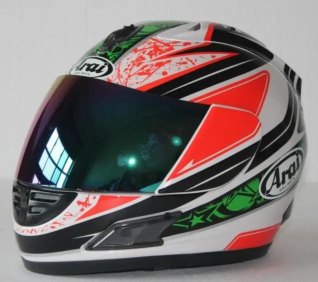 ARAI RX-7X LE шлем мотоциклетный шлем RX-7 EU/CORSAIR-X US IOM TT полный шлем Motocoss гоночный шлем Isle of Man, Capacete - Цвет: 6