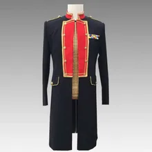 Европейский и американский мужской певец тонкий черный плюс красный костюм Мужская ветровка мужской костюмы для ночного клуба