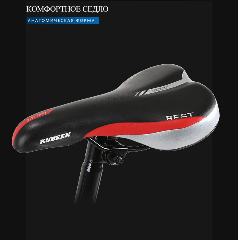 Best KUBEEN 26inch folding mountain bike 21 speed double damping  3 knife wheel bicycle double disc brakes mountain bike 8