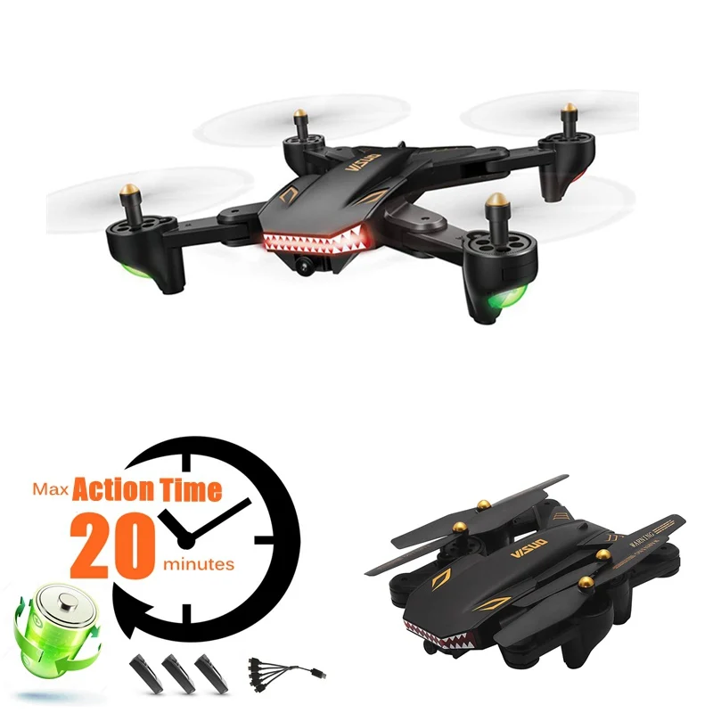 

Fpv Drones With Camera Wifi Quadcopters Long Time Flying Camera Dron Rc Helicopter Remote Control Toys For Kids Xs809s Copters