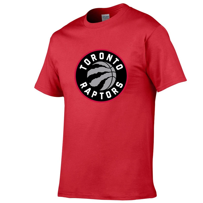 Raptors Jersey Футболка Мужская/Женская летняя Модная брендовая Повседневная футболка Toronto Leonard Топ Футболка мужская Harajuku забавная футболка - Цвет: Red