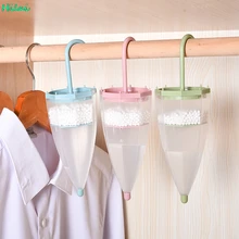 Umbrella shape hanging moisture box absorber Reusable Space Interior Dehumidifier Bags moisture box With Desiccant for wardrobe