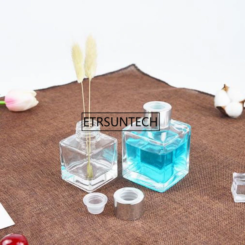 50ml Fragrance Essential Oil Glass Bottle Empty Perfume Container Home Wedding Decoration Refillable F1803 | Красота и здоровье