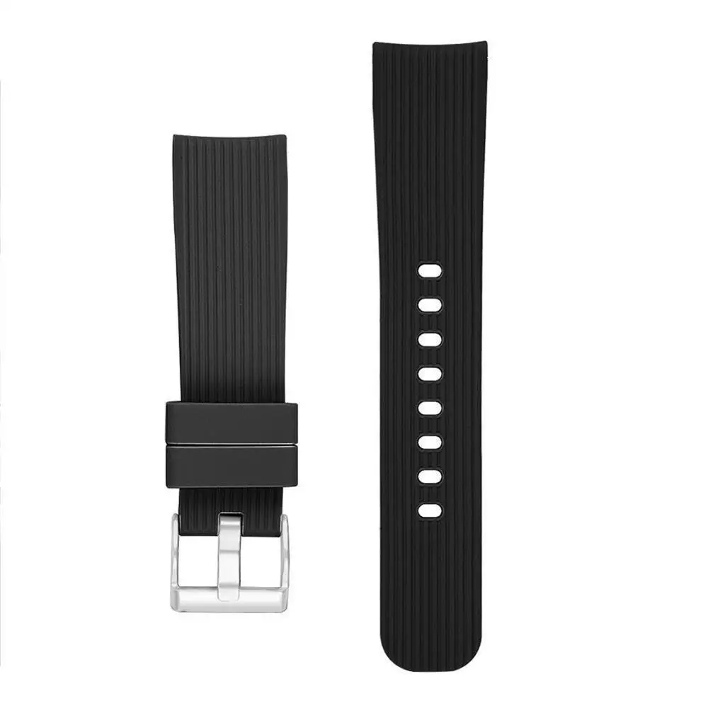 Tonbux силиконовые спортивные часы ремешок для samsung Galaxy Watch SM-R810 42 мм Gear2 Смарт Браслет ремешок для samsung Watch - Цвет: Color 1