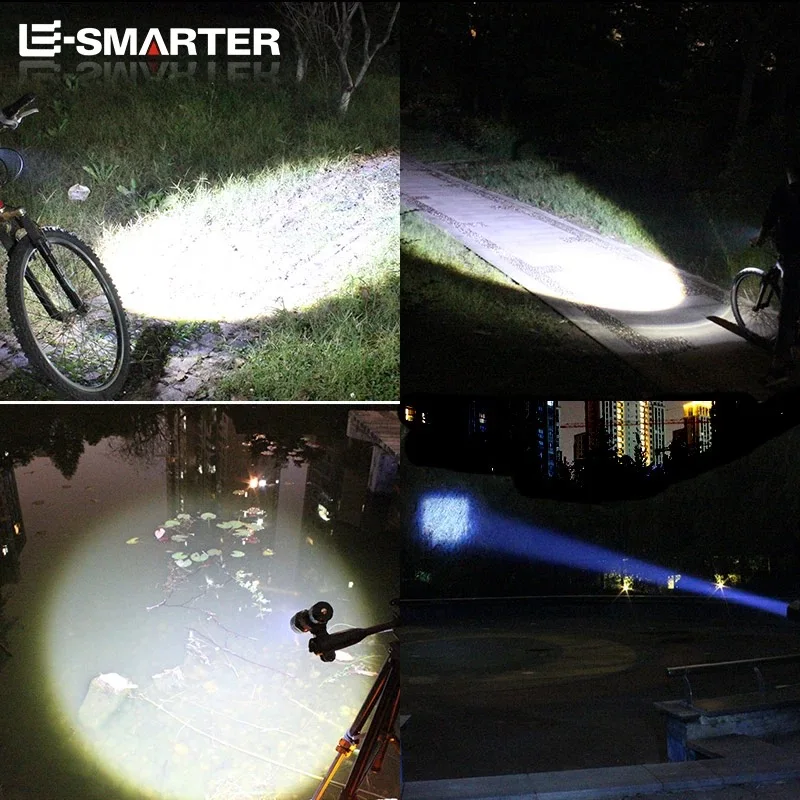 Открытый супер яркий светодиодный фонарь с зумом с перезаряжаемым аккумулятором водонепроницаемый 18650 светодиодный фонарик для верховой езды рыбалка кемпинг инструменты Lanterna