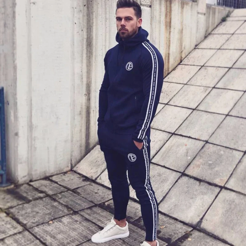 Male Tracksuit Sporting Sweat Suits-2