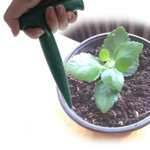 OOTDTY пластиковый зеленый Dibber инструмент для копания отверстий садовое растение бонсай посадки рассады для рассады, посадки, Прополка