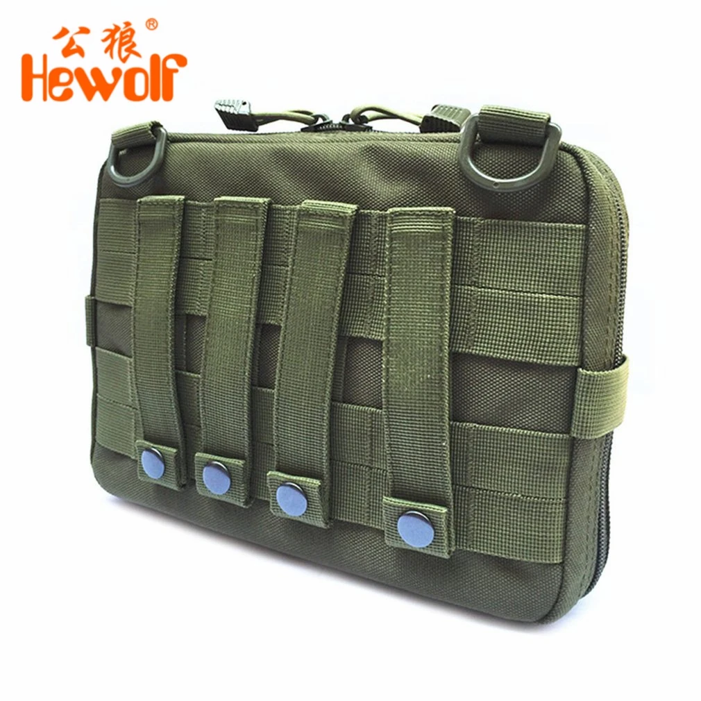 Hewolf Waterproof Tactical Pouch Small Tool Holder Bag Large Zippered