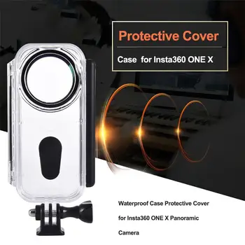 

Waterproof Housing Shell for Insta360 ONE X Diving Protective Case Camera Accessories BEESCLOVER Housing Shell