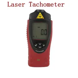 Профессиональный лазерный тахометр широкий диапазон измерения: от 100 до 30000 об./мин.; 1.7-500rps Разрешение 0.1 об./мин. Фото Тахометр высокая
