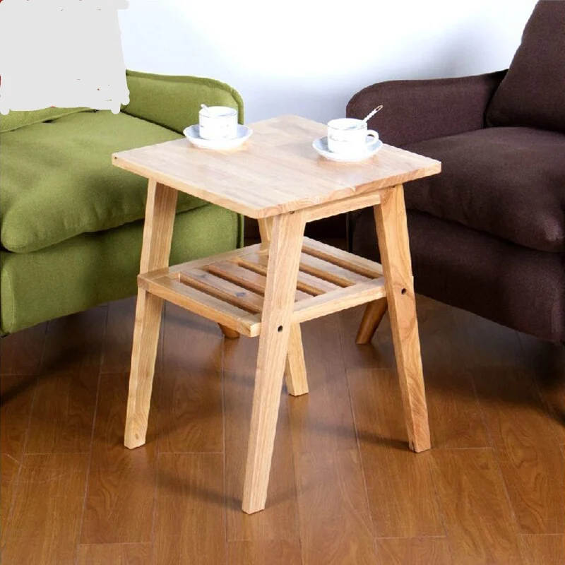 Журнальные столы, мебель для дома, твердый деревянный маленький чайный столик, минималистичный простой боковой стол, basse 45*45*59,5 см