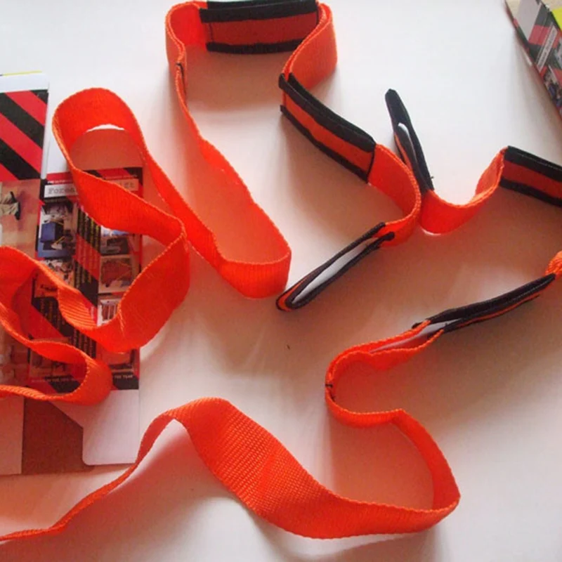 

New Arrival 2Pcs New Lifting Moving Strap Furniture Transport Belt In Wrist Strap Team Straps Mover Easier Conveying Belt Orange