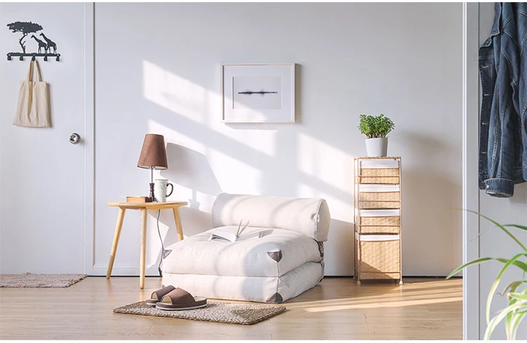 Луи мода ленивый диван Простой японский татами складной диван-кровать одиночный маленький диван