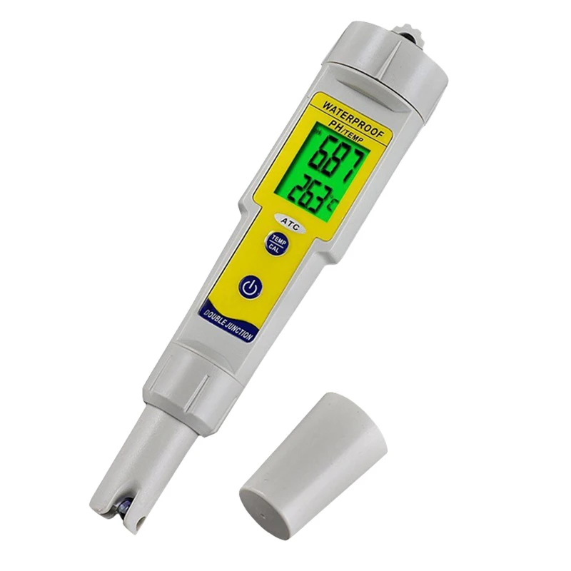 

Digital LCD Pen Type PH-618 Waterproof PH Meter Measurement Range 0-14PH @8 JDH99