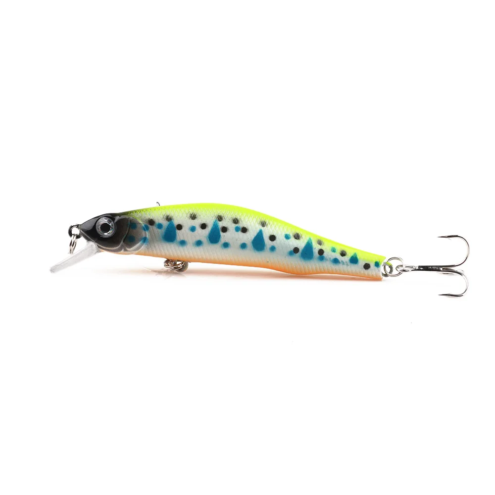 

HENGJIA 1PC New Arriving Magnet Minnow Fishing Bait 9CM 8.2G Diving Depth 1.5 Meters Artificial Bait Fishing Tackle