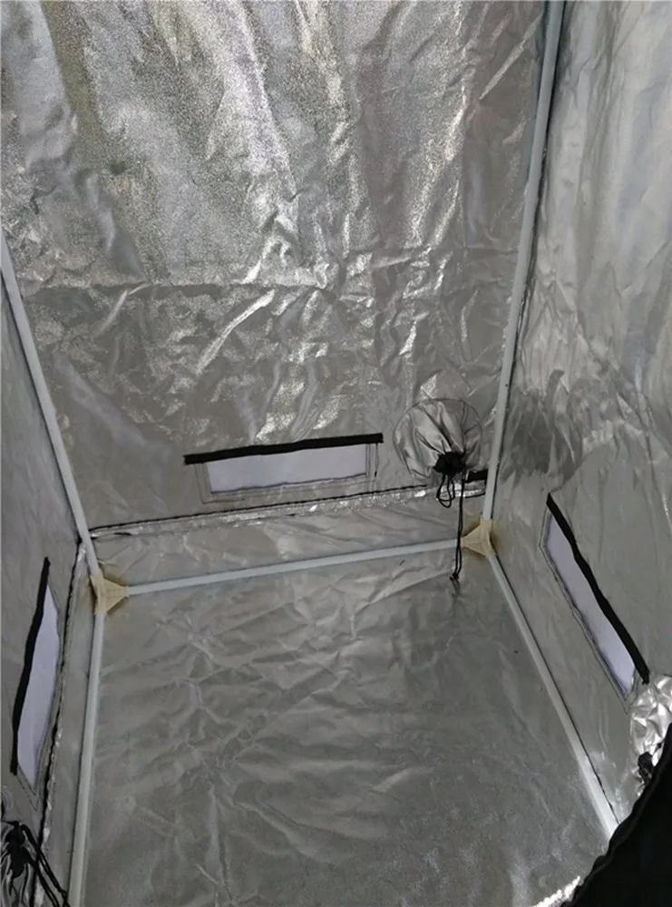 Гидропоника расти палаточный 80* 80* 180 см номера- токсичных 600* 300D внутреннего теплице растущей палатка гидропоника оборудование