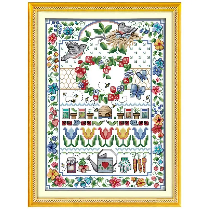 oneroom Love counted Cross Stitch 11CT 14CT Cross Stitch Set Wholesale