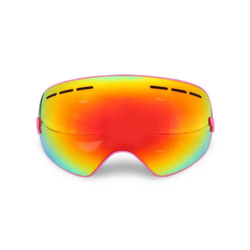 المهنية للتزلج نظارات مزدوجة طبقات UV400 مكافحة الضباب كبيرة قناع للتزلج نظارات الرجال النساء الثلوج على الجليد التزلج نظارات