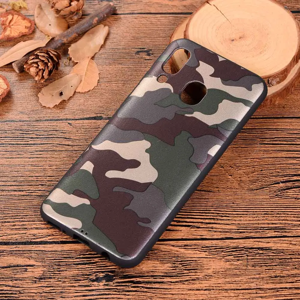 

Army Camo Phone Cover for Samsung Galaxy A40 Cases Camouflage Pattern TPU Gel Protective Case for Samsung Galaxy A 40 A40 2019