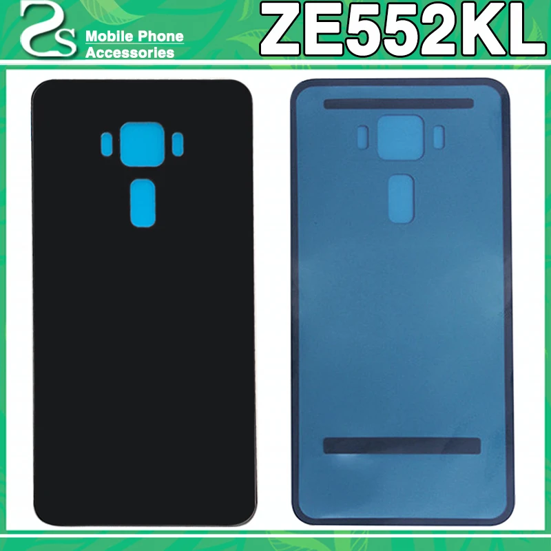 

New ZE552KL Battery Cover For Asus ZenFone 3 ZE552KL 5.5 ''Back Cover Housing Case With Sticker Adhesive