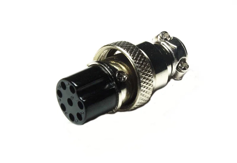 

OPPXUN 5 pieces of 8 Pin Female Microphone Plug for Ham Radio CB Mic