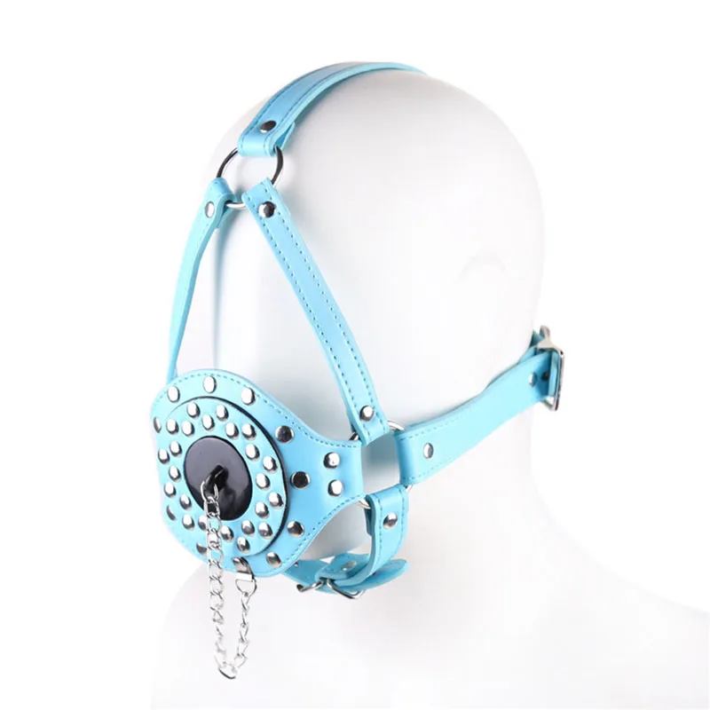 Fetish Funnel Mouth Gag BDSM Bondage Set Slave Oral Fixation Stuffed Sex Mask Adult Game Toys For Women Men | Красота и здоровье