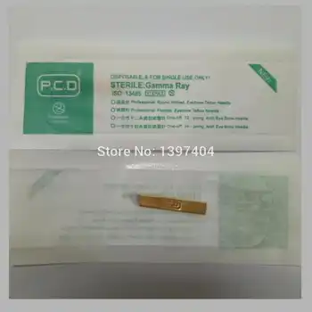 Free 500Pcs PCD Coper 12 Pin Tattoo Needle Manufacturer Disposable Permanent Makeup Blade For 3D Eyebrow Embroidery Microblading