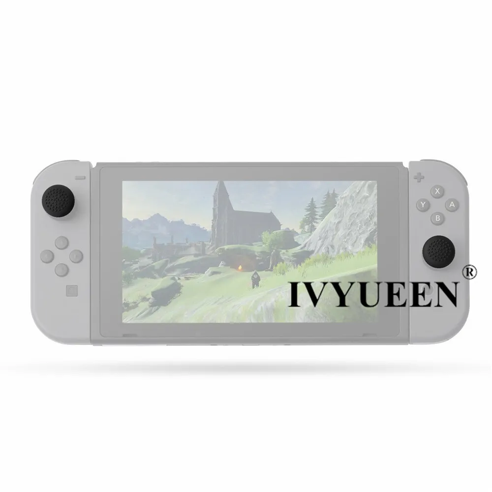 IVYUEEN 8 шт. для радости-con джойстик шапки для Nintend переключатель НС NX радость Con силиконовые аналоговый стик сцепление покрытия