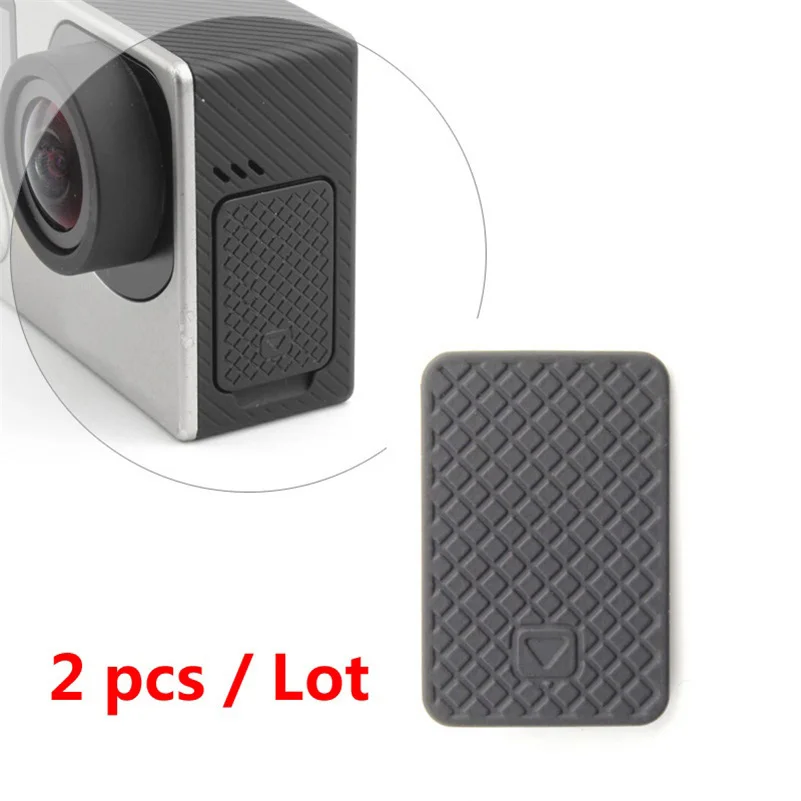Замена боковой двери SOONSUN 2 шт./лот USB для Go Pro Hero 4 3 + Аксессуары камеры GoPro черного и