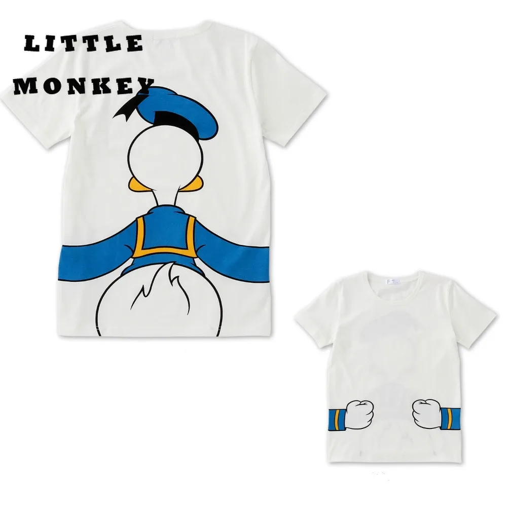 Fam&iacute;lia Pai-Filho de Fam&iacute;lia Fam&iacute;lias das Roupas Combinando 2019New Minnie Rato Dos Desenhos Animados T-shirt Do Rato Pato Roupas Femininas