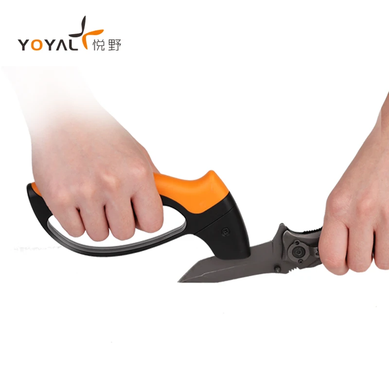 Skup YOYAL Carbide Professional wielofunkcyjna ostrzałka do nóż obozowy TY1708 przenośna strugaczka na nóż turystyczny łopata topór
