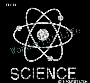

Free shipping Hot Style Science Words with Star World Rhinestone Motif Transfer Design for Hot Younger's Trousers