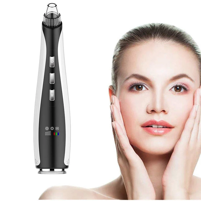 

Professional Blackhead Remover Electric Blackhead Removal Tool Pore Vacuum Blackhead Vacuum Rechargeable Facial Skin Clean Care