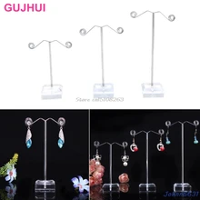 3Pcs Acrylic Metallic Tree Earring Necklace Jewellery Show Stand Rack Holder Sizzling -Y207 Drop Delivery