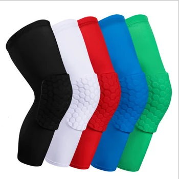 

5Pc/Pack Massage Knee pads American football Player Protected Pad Long Style KneePads Health Care