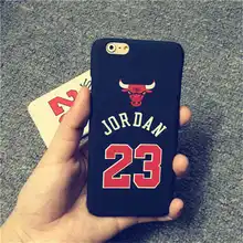Luxury Phone Cases Jordan Chicago Bulls Case for iPhone 5 5s 6 6 Plus PC Style