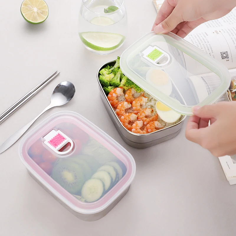 Ланч бокс из нержавеющей стали японский контейнер для продуктов Bento box