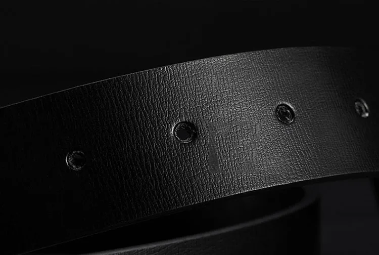 FRALU2017New 100% cowhide genuine leather belts for men Strap male Smooth buckle vintage jeans cowboy Casual designer brand belt