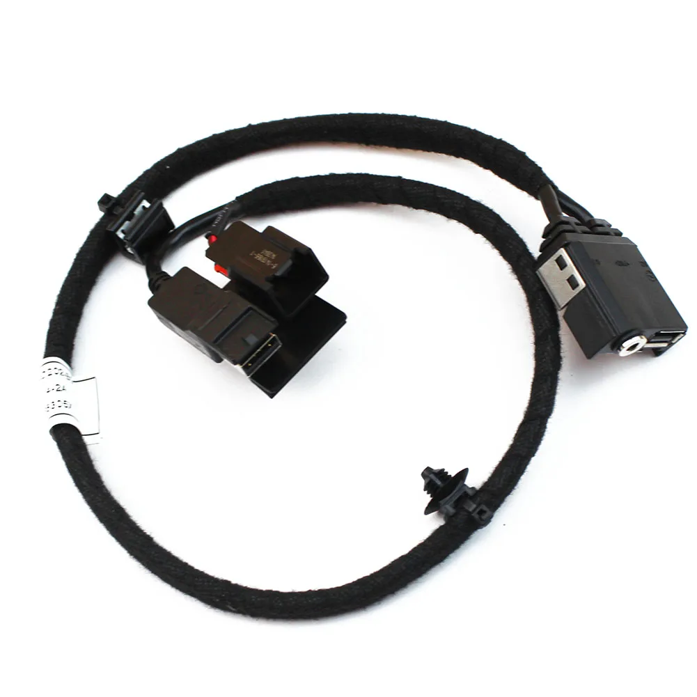 LARBLL центр подлокотник коробка USB и AUX интерфейсный кабель, адаптер для зарядки для Ford Focus MK2 MK3 2009